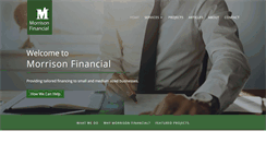 Desktop Screenshot of morrisonfinancial.com